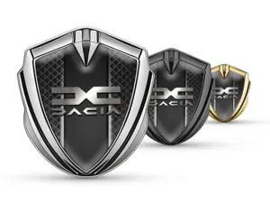 Dacia 3D Emblem Abzeichen Moderner Look High-End 3D Stil